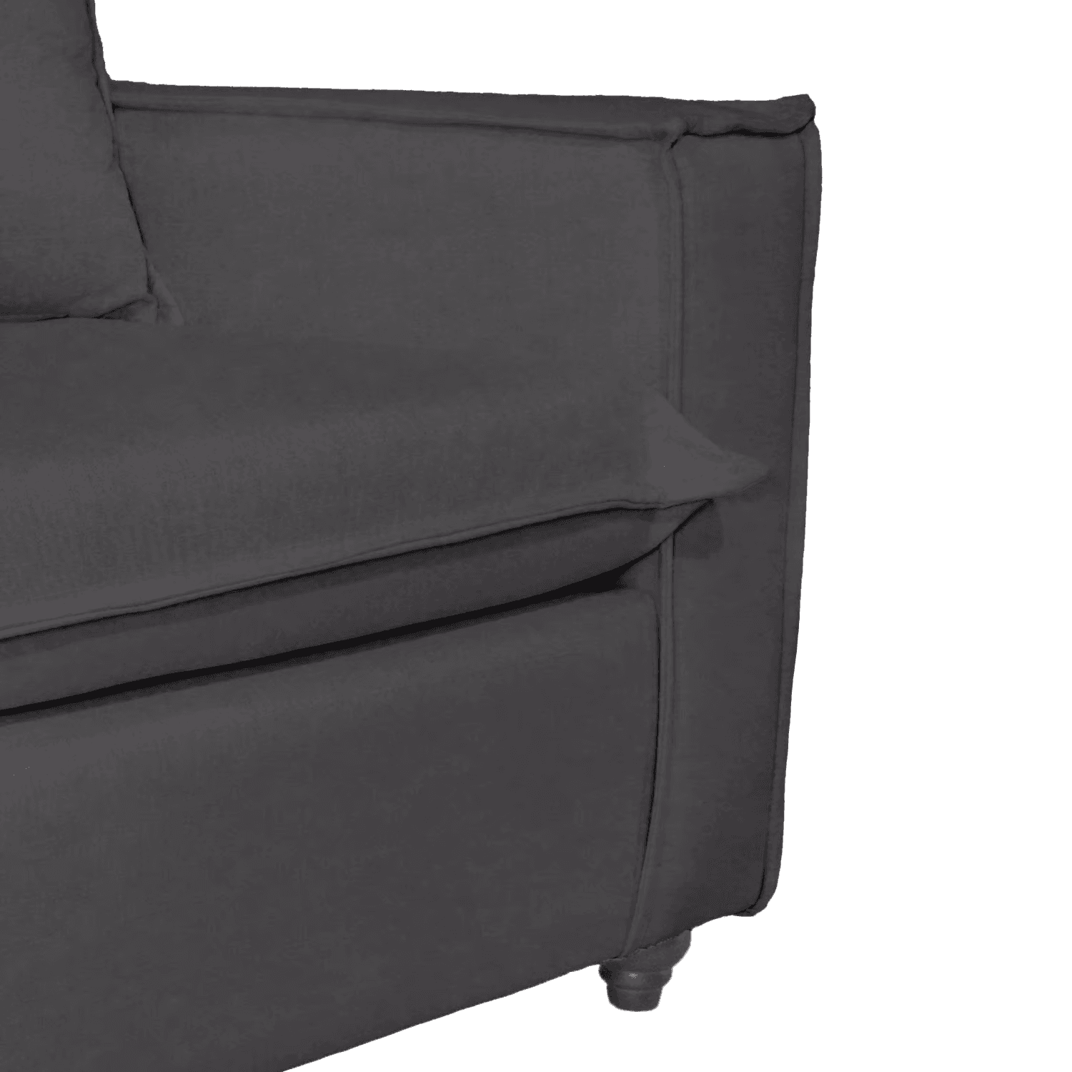 Living Domenico 311 Sofá y Sillones tipo Sitial Gris Marengo - Imagen 3