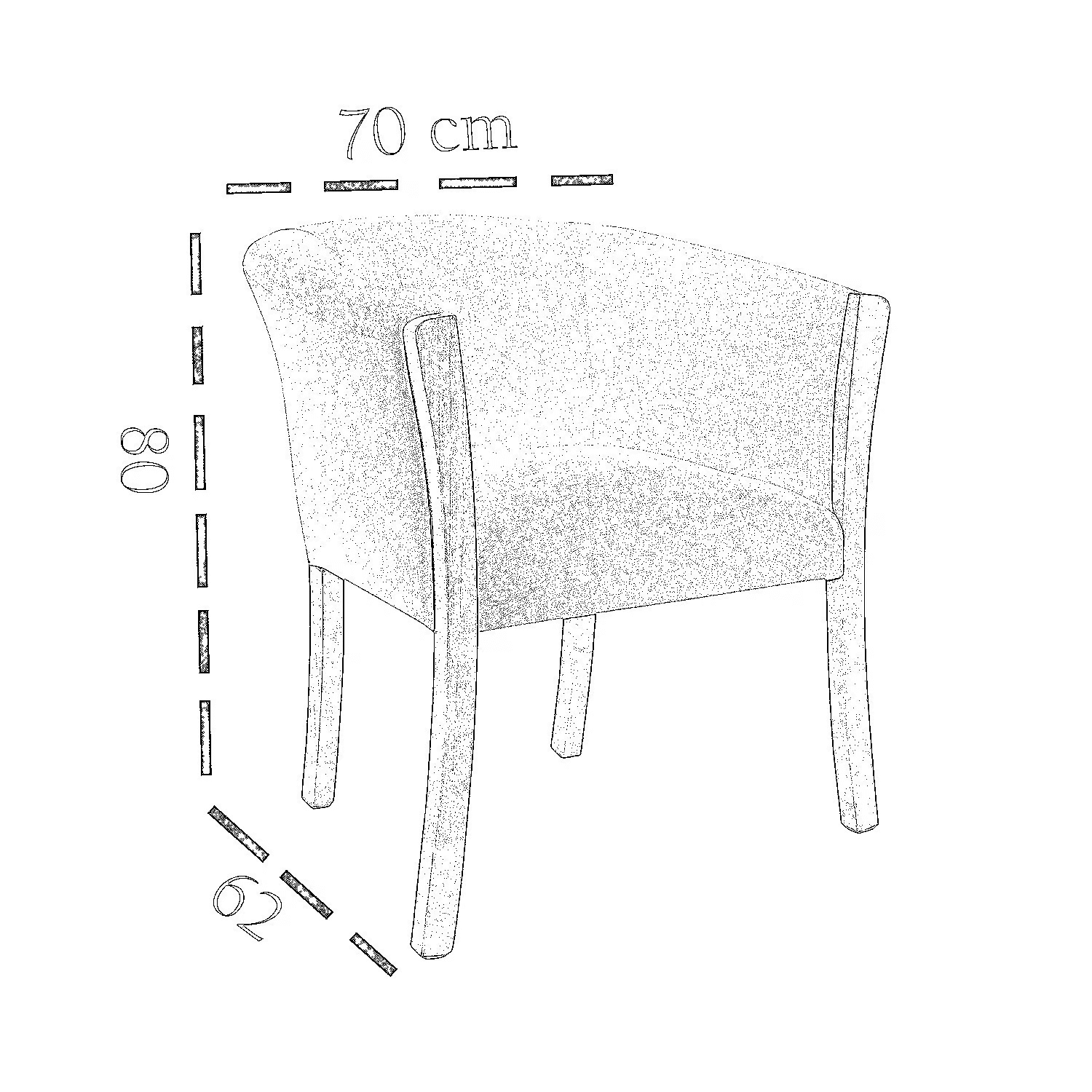 Living bubha 311 Sofá 3 Cuerpos y Sillones tipo Sitial Gris Marengo - Imagen 5