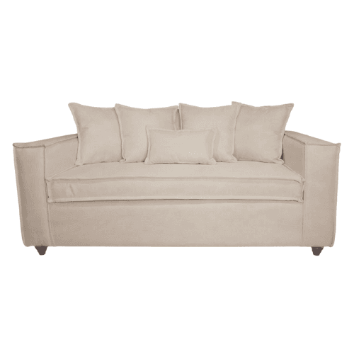Living Baco 311 y Sillones tipo Sitial Beige - Imagen 2