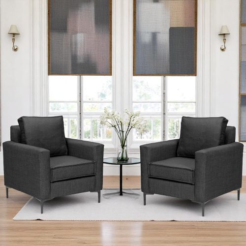 Set Poltronas Venetto Gris Marengo