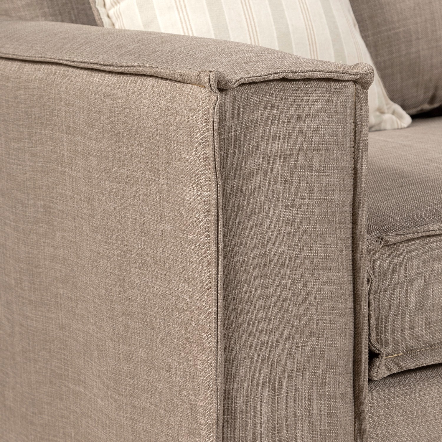 Living Baco 3 2 Sofá 3 y 2 Cuerpos Beige - Imagen 4