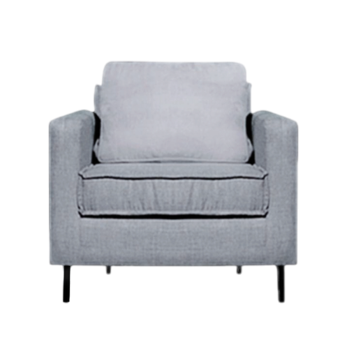 Sofá Venetto 311 Sofá mas 2 Poltronas Gris Claro - Imagen 3