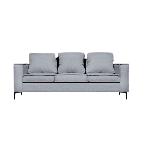 Sofá Venetto 311 Sofá mas 2 Poltronas Gris Claro - Imagen 2