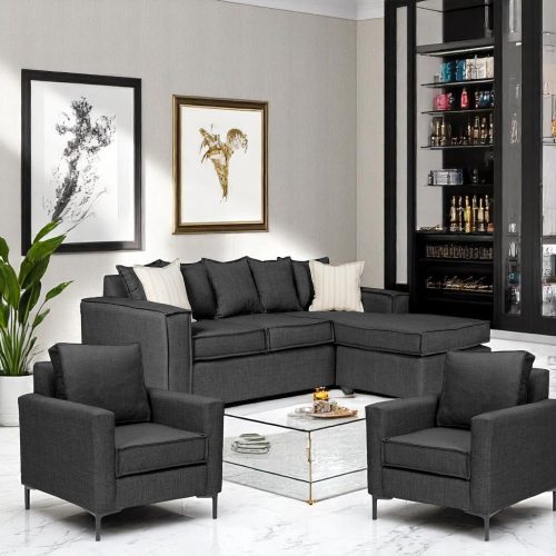 SOFA INTERCAMBIABLE LEHMANN & 2 POLTRONAS VENETTO MARENGO